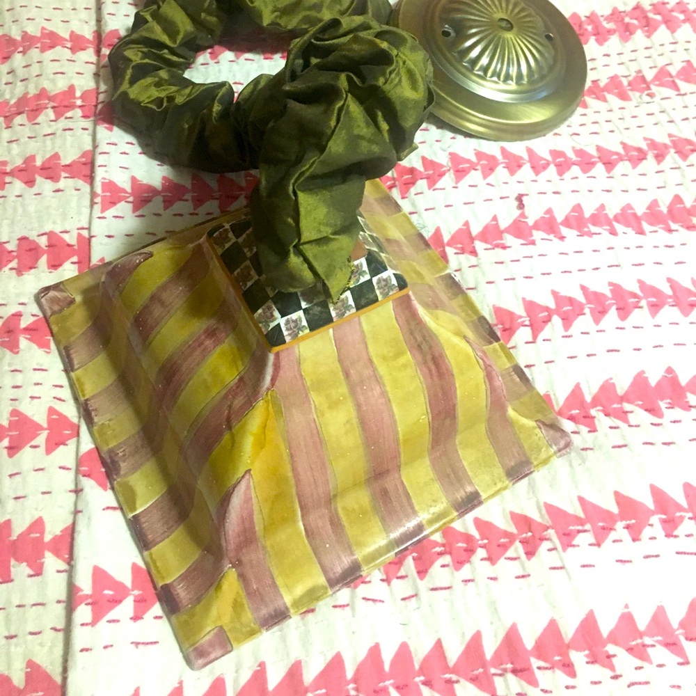 Rare Vintage MacKenzie-Childs Hanging Pendant Light, like new!